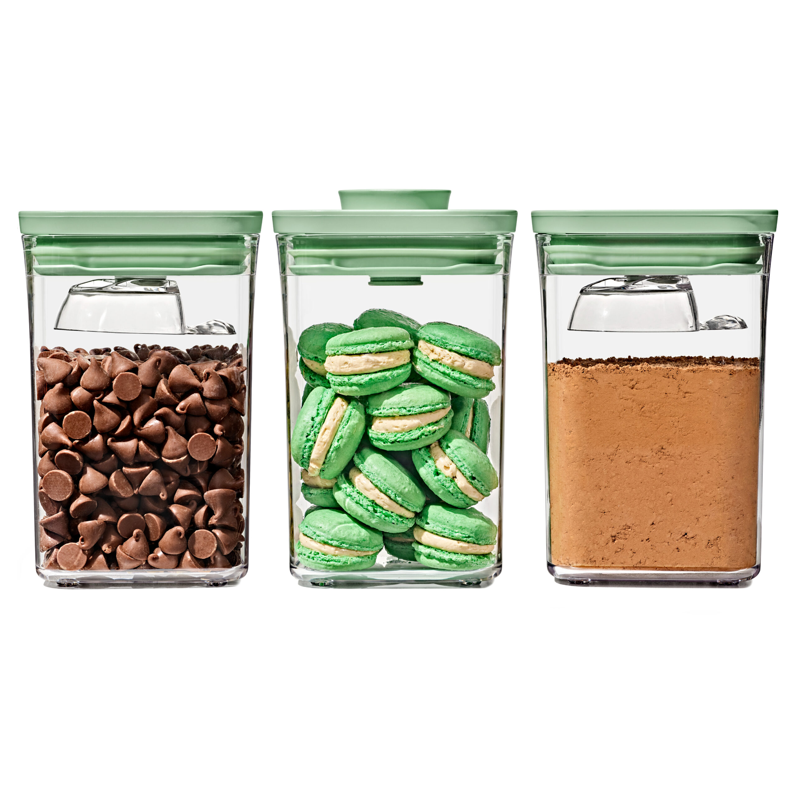 3-Piece POP Container Set with Mini Scoops – Limited Edition Pistachio