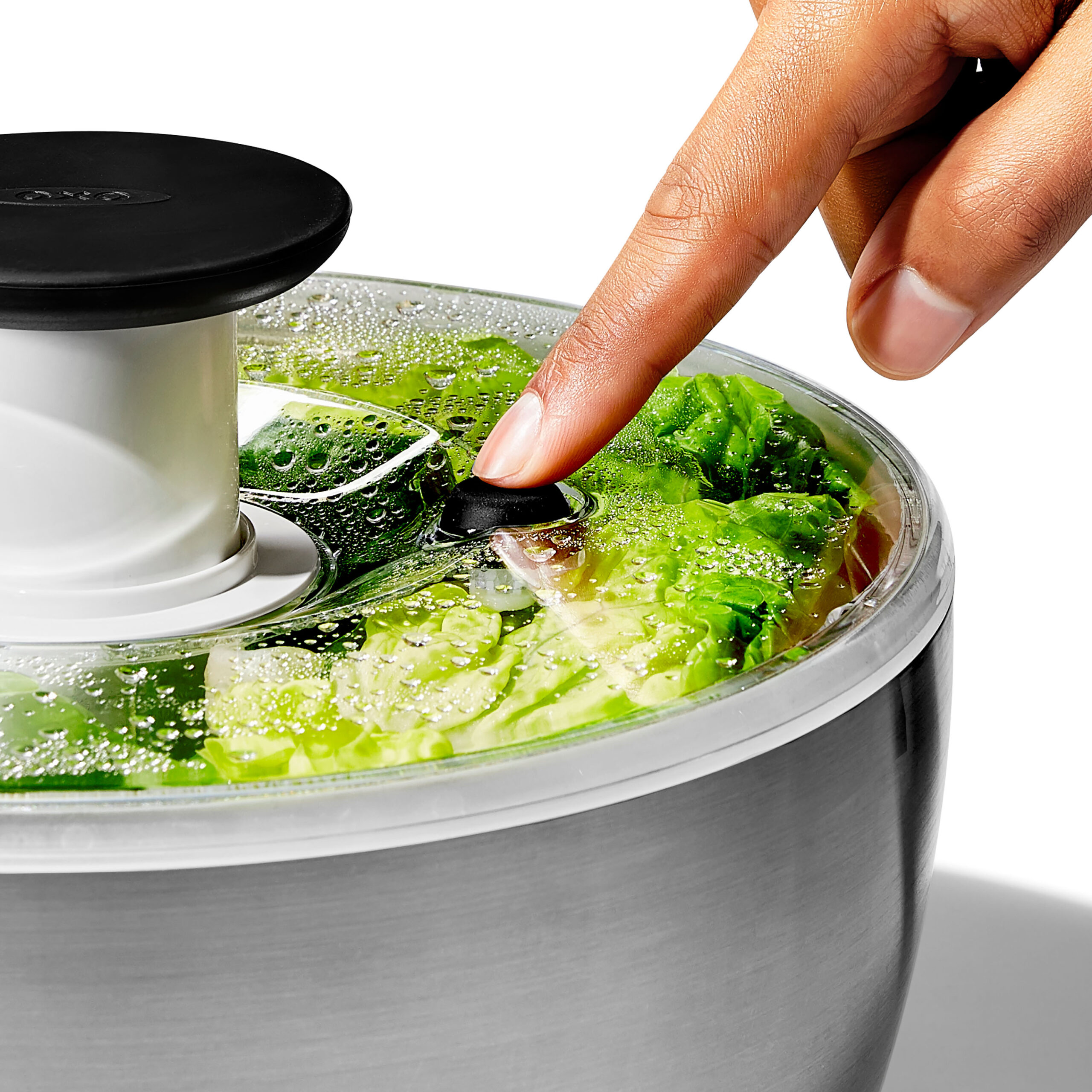 Elevate Your Salad Game with the OXO Good Grips Glass Salad Spinner 